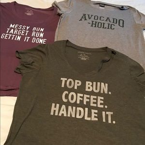 3- Graphic Tees from Target Bundle